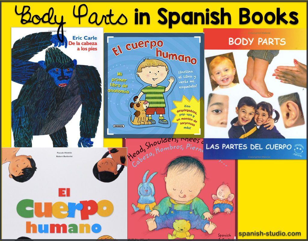 spanish body parts for kids